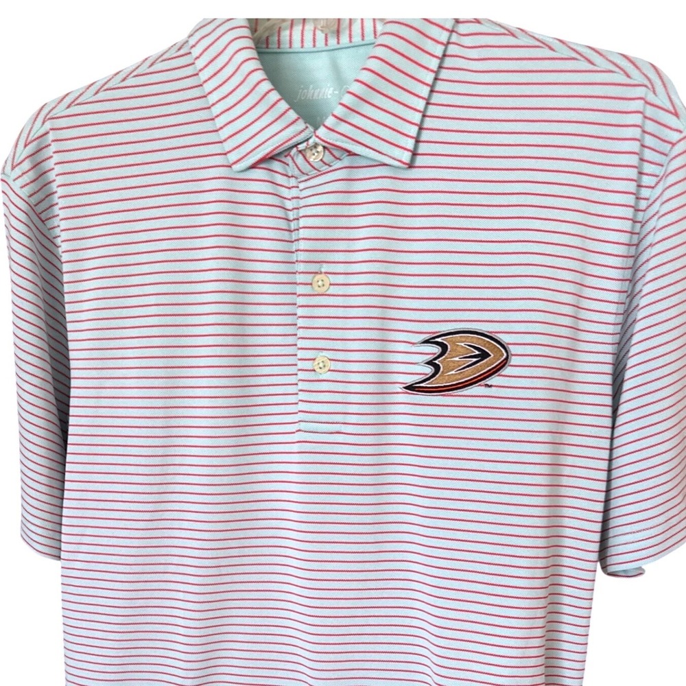 Johnnie-O Anaheim Ducks National Hockey League‎ (NHL) Stripe Performance size M